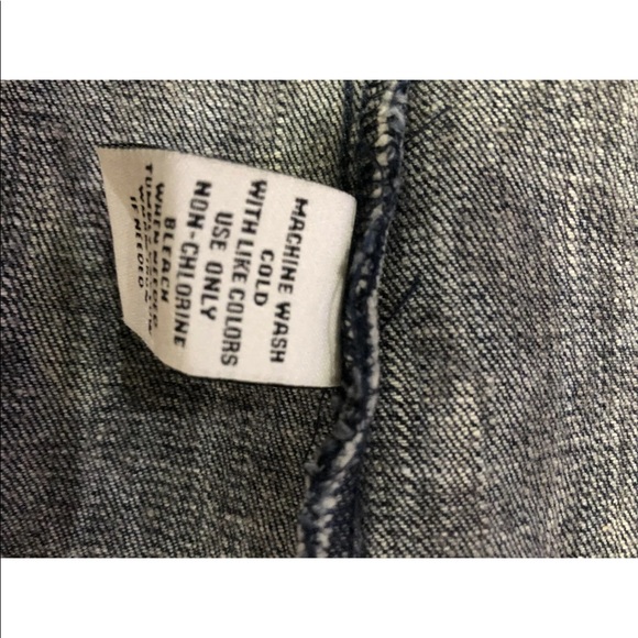 RXB Denim Jean Jacket Size Medium - Picture 8 of 9